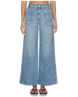 Hudson Jeans James Carpenter Wide Leg Jeans - Blue