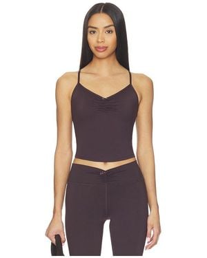 WeWoreWhat Ruched Cami - Black