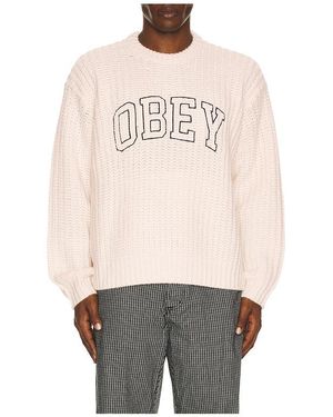 Obey Collegiate Jumper - Multicolour