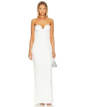 retroféte Luna Dress - White