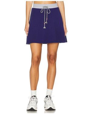 Sundry Lounge Skort - Blue