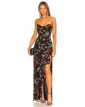 Katie May Vestido Largo Baby En Color Negro Talla (También En Xs, S, L, Xl) - Naranja
