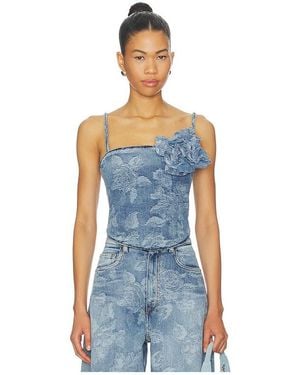 GIUSEPPE DI MORABITO Oberteil Denim - Blau