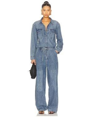One Teaspoon Izzy Denim Overall - Blue