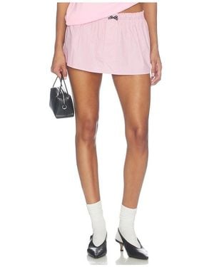 HOMMEGIRLS Shirt Mini Skirt - Pink