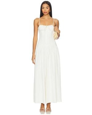 SNDY'S Lelessa Maxi Dress - White
