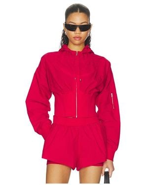 Fleur du Mal Nylon Jacket - Red