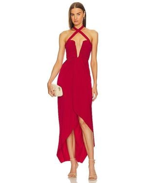 Michael Costello X Revolve Leo Gown - Red