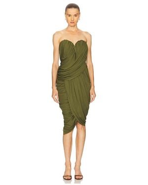 Et Ochs Spencer Midi Dress - Green