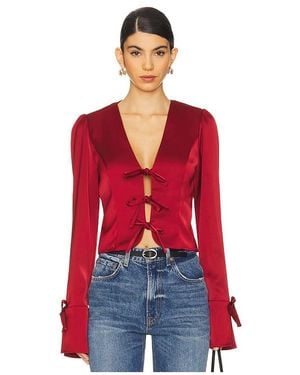 Stone Cold Fox X Revolve Mila Top - Red