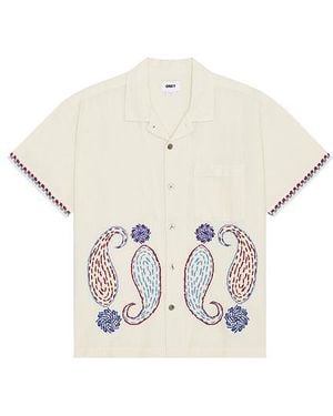 Obey Quentin Woven Shirt - ホワイト