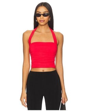 AFRM Aranya Halter Top - Red