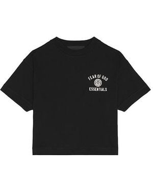 Fear Of God Kids Crewneck Tee - Black