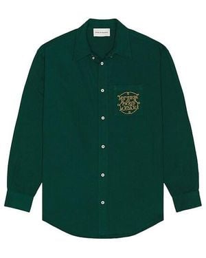 Drole de Monsieur La Chemise Slogan Shirt - Green