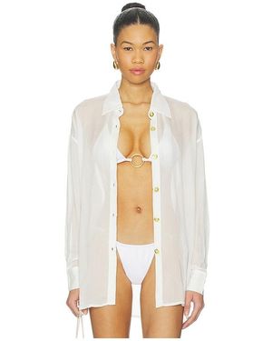 Cin Cin Solace Button Up Shirt - White