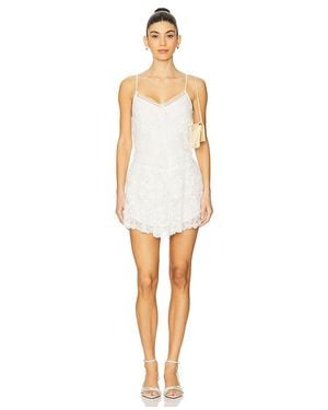 LoveShackFancy Beauval Dress - White