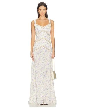 Lovers + Friends Livia Gown - White