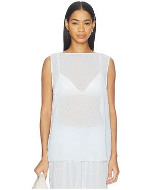 ELCE Elysia Top En Color Bebe Azul Talla (También En M) - Blanco