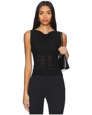 Bec & Bridge Pia Gathered Top - Black