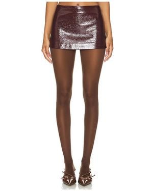 Ceren Ocak Mini Skirt - Red