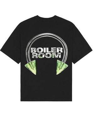 BOILER ROOM Tシャツ - ブラック