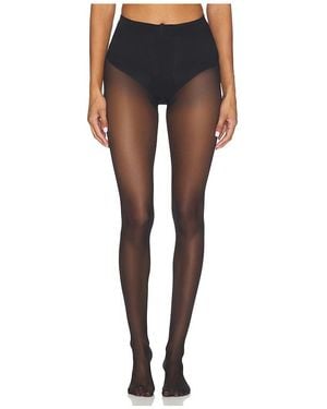 Stems Avery Sheer 10 Tights - Blue