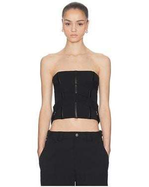 Halo Oberteil Interwoven - Schwarz