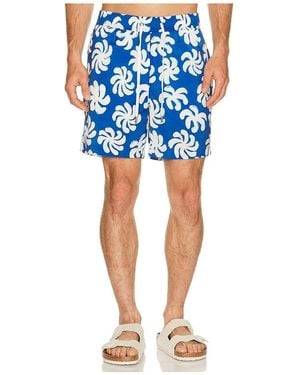 Onia Charles 7 Swim Trunk - Blue