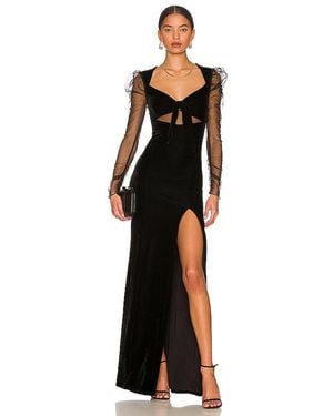 MAJORELLE Maya Gown - Black