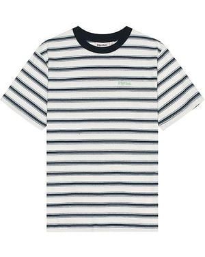 Rhythm Everyday Stripe Tee - Blue