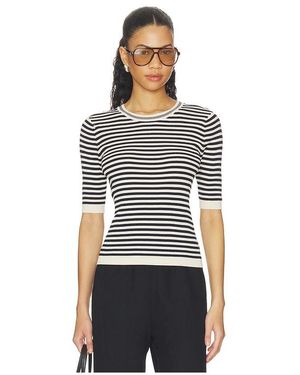 FRAME Jersey The Cruise En Color Negro, Blanco Talla (También En Xs, S, M) - Multicolor