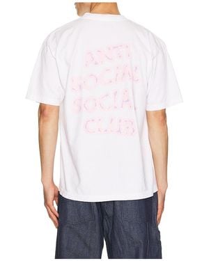ANTI SOCIAL SOCIAL CLUB Camiseta En Color Blanco Talla (También En M, S, Xl/1X)