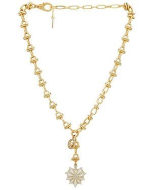 Elizabeth Cole Melina Necklace - Metallic