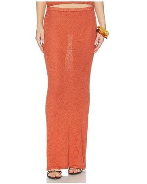 Asta Resort Carolina Skirt - Orange