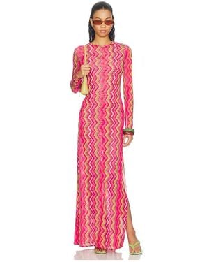 Eywasouls Malibu Scarlet Dress - Red