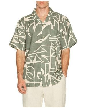 Marine Layer Stretch Selvage Resort Shirt - Multicolour