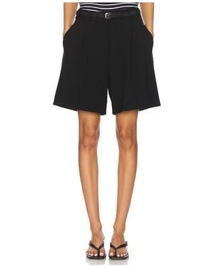 Rag & Bone Boyfriend-Shorts Irina - Schwarz