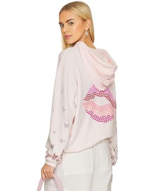 Lauren Moshi Hoodie Harmony - Pink