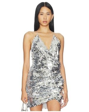 MOTHER OF ALL Fernanda Sequins Top - White