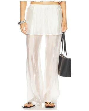 THE GARMENT Gilian Peplum Pants - White