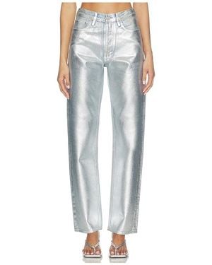 Agolde 90's Mid Rise Loose Fit Jeans - Blue