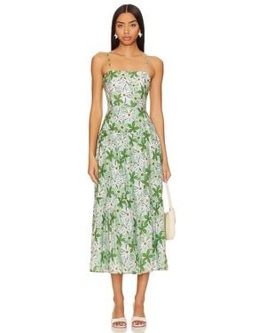 MINKPINK Margaux Maxi Dress - Green