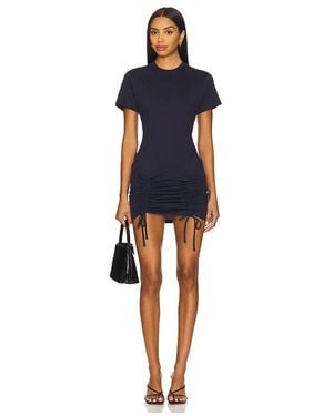 Fleur du Mal Riley T-Shirt Dress - Blue