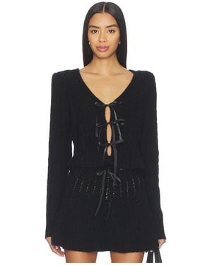 MAJORELLE Cárdigan Serra En Color Negro Talla (También En Xs, Xxs, S, M, Xl)