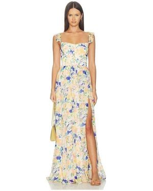 Amanda Uprichard X Revolve Maxi Dress - Natural