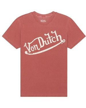 Von Dutch Logo Tee - Red