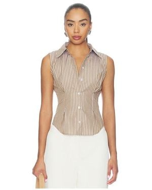 ALL THE WAYS Bessie Top - White