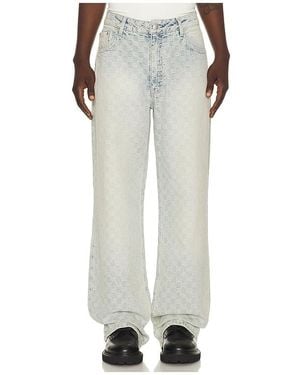 MISBHV Monogram Ocean Washed Jeans - White