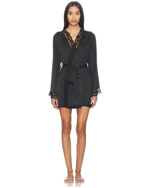 KAT THE LABEL Sidney Robe - Black