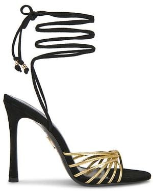 retroféte Sandalia Lucio En Color Oro Metálico Talla (También En 39, 39.5) - Negro